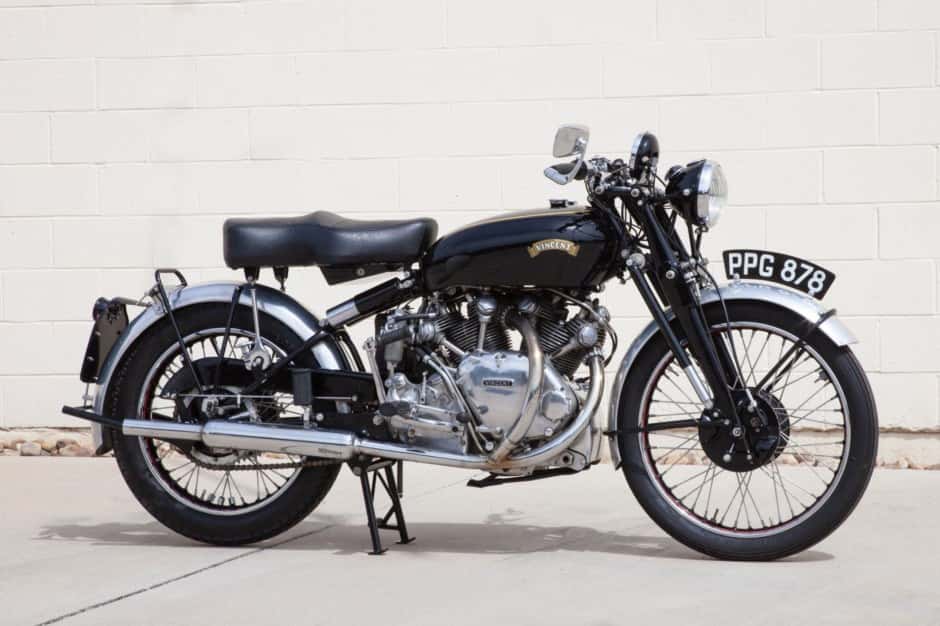 1951 Vincent Rapide sold for $63,500