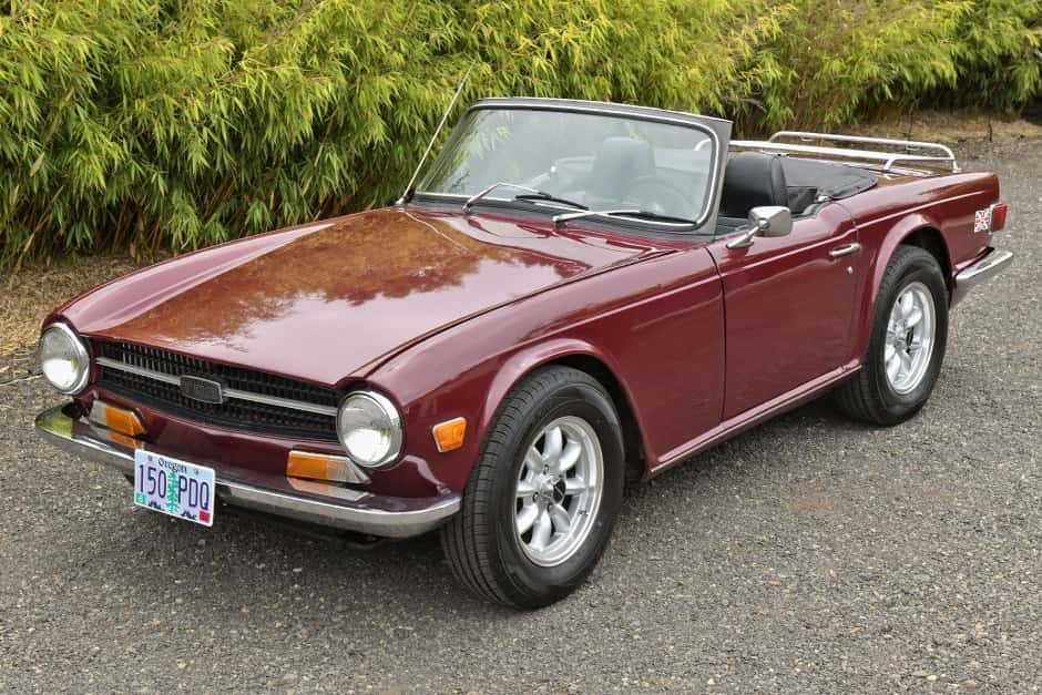 1971 Triumph TR6 sold for $11,000