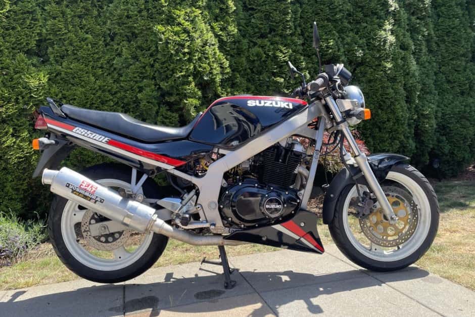 1989 Suzuki Motorcycles sold for $1,400