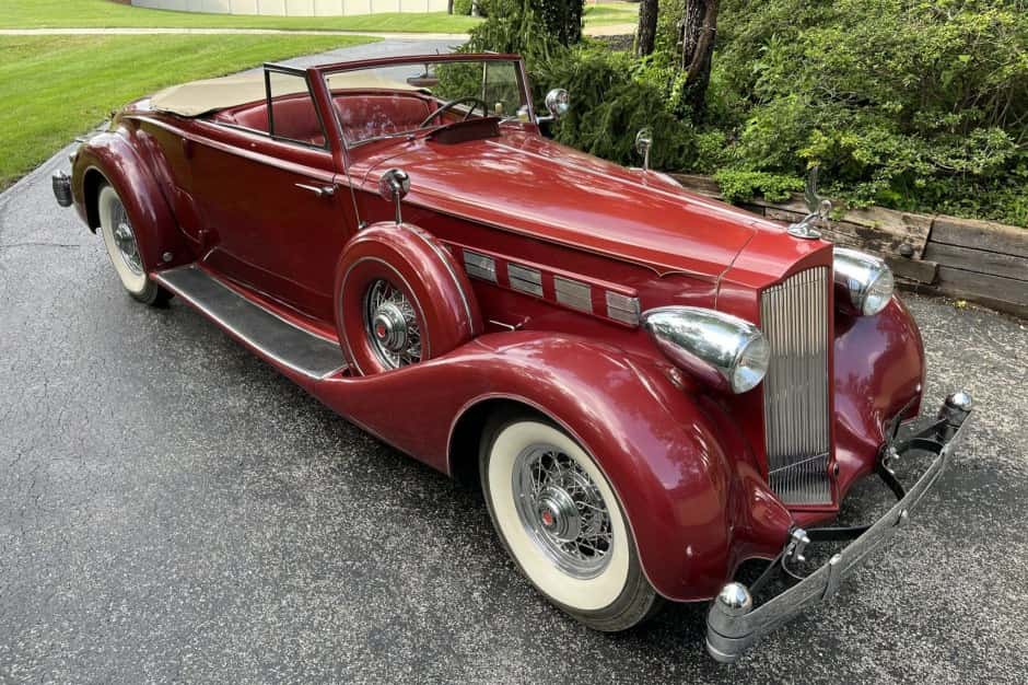 1936 Packard Eight sold for $167,000