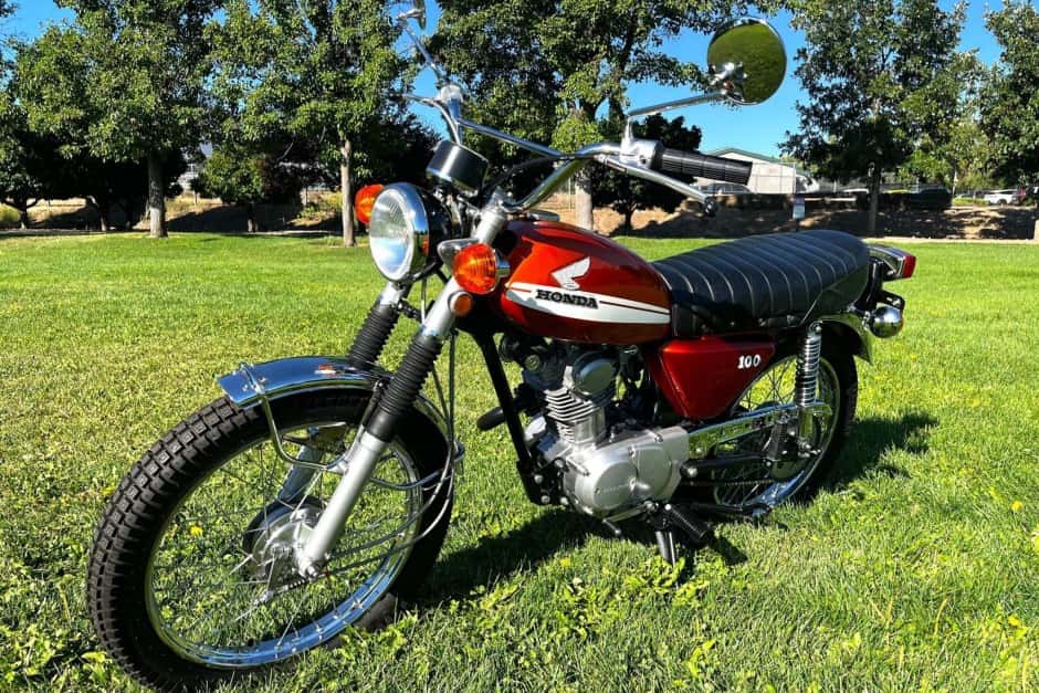 1970 Honda CB100 & CL100 sold for $4,700