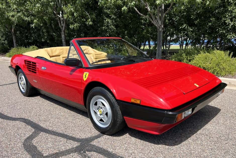 1985 Ferrari Mondial sold for $52,500