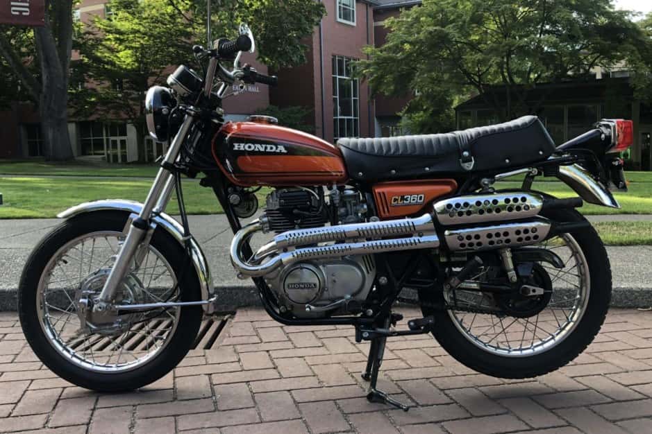 1975 Honda CB360 & CL360 sold for $4,000