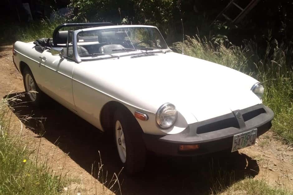 1978 MG MGB sold for $3,500
