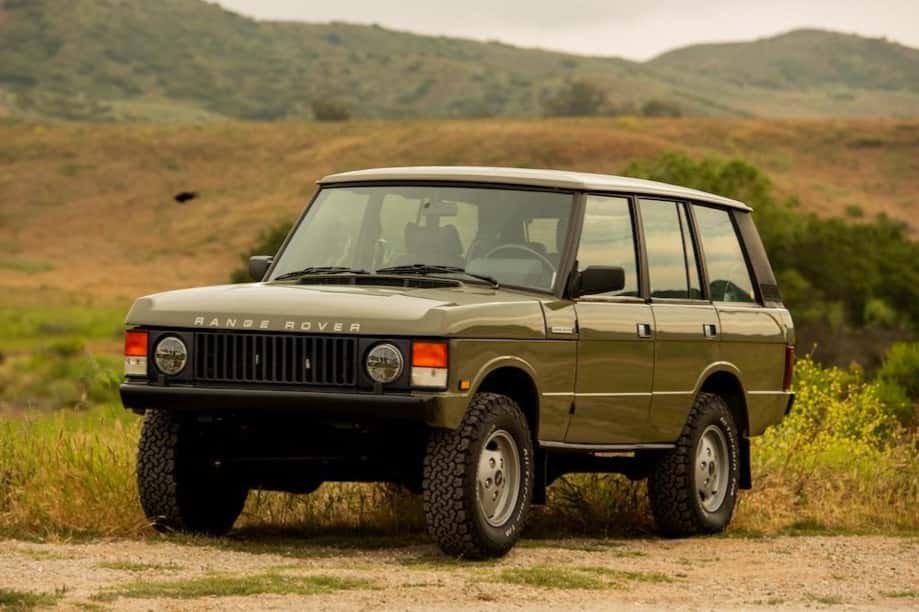 1987 Land Rover Range Rover Classic sold for $58,500