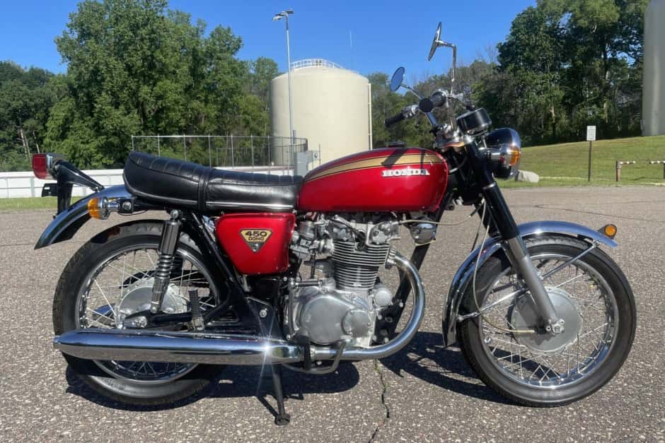 1969 Honda CB450, CL450, & CB500 Twin sold for $7,700