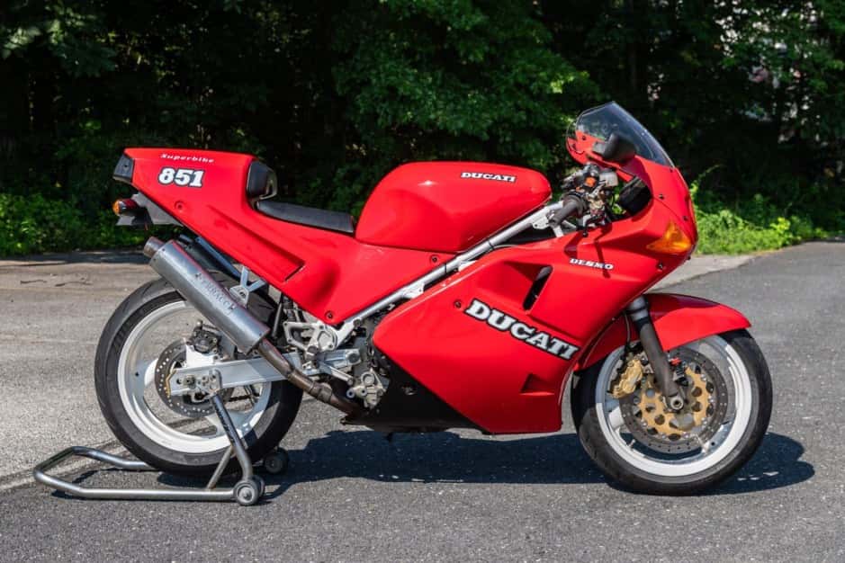 1989 Ducati 851 sold for $7,750