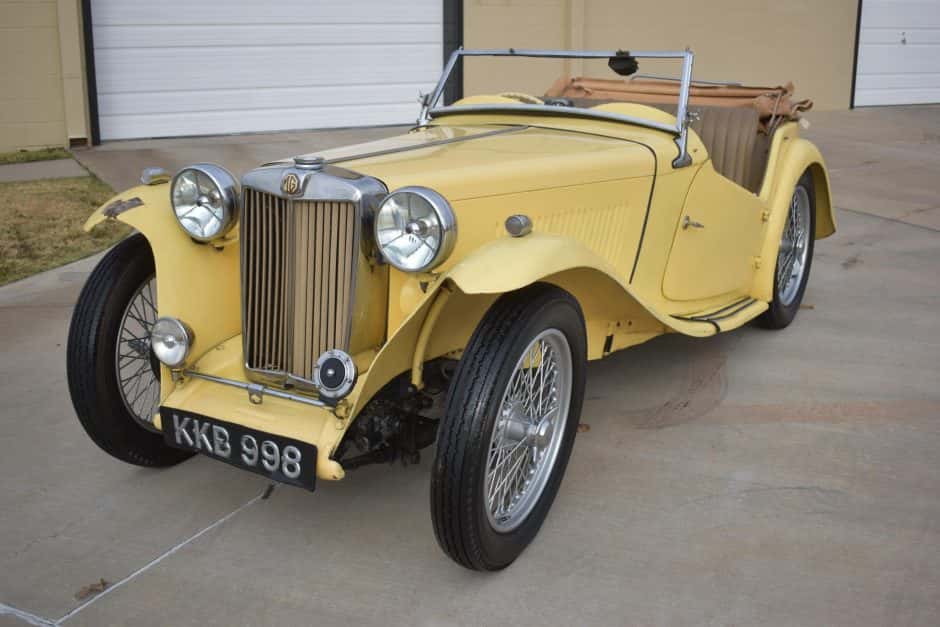 1949 MG TC sold for $15,000