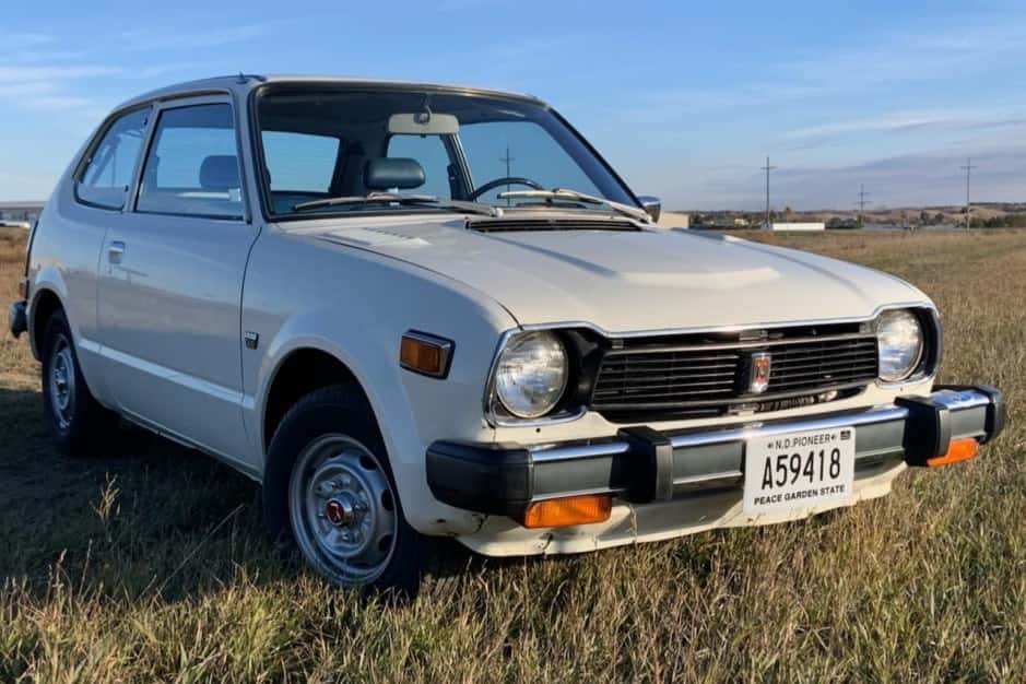1977 Honda Civic (1972-1979) sold for $9,200