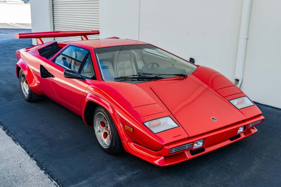 1982 Lamborghini Countach sold for $323,000