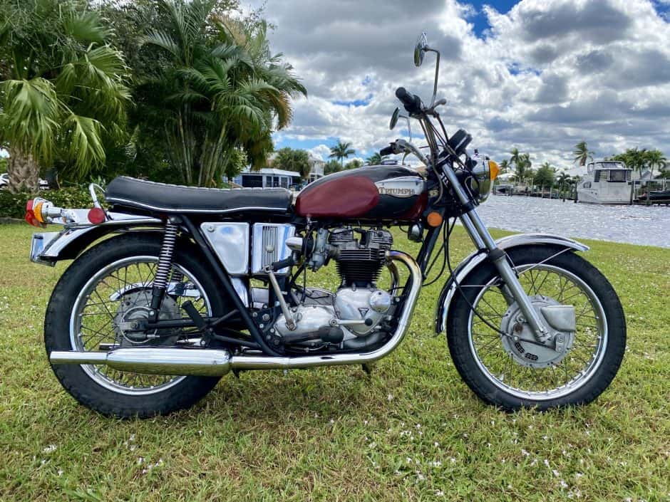 1972 Triumph Bonneville T120 sold for $5,850