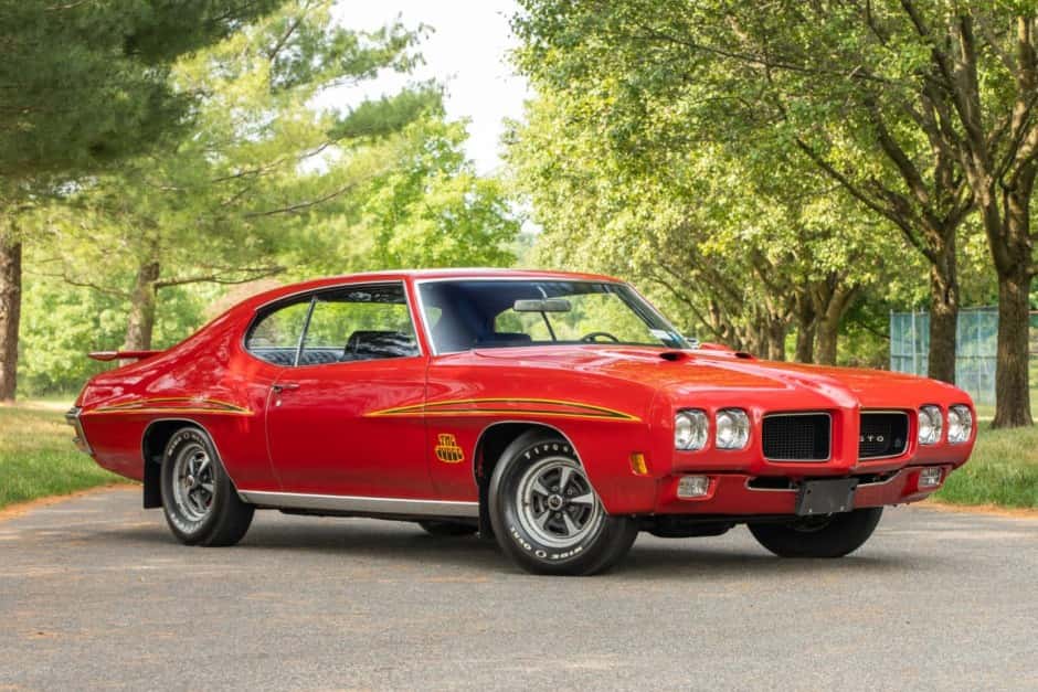 1970 Pontiac GTO sold for $80,000