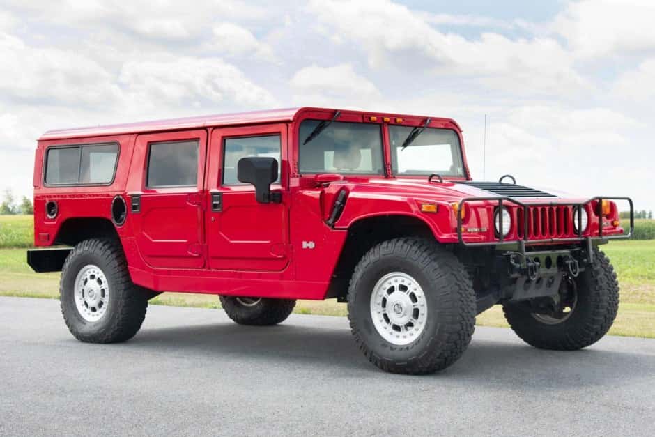 2002 Hummer H1 sold for $77,000
