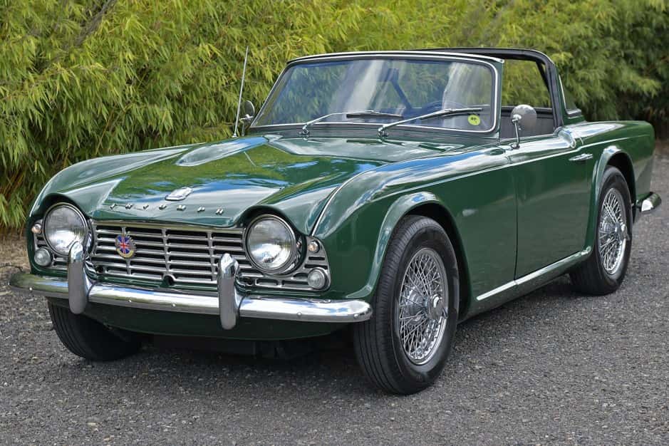 1963 Triumph TR4 sold for $25,000