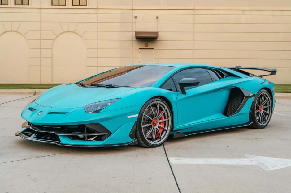 2019 Lamborghini Aventador sold for $666,666