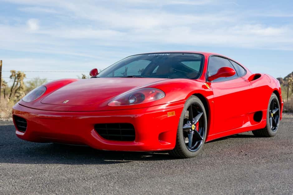 2003 Ferrari 360 sold for $74,000