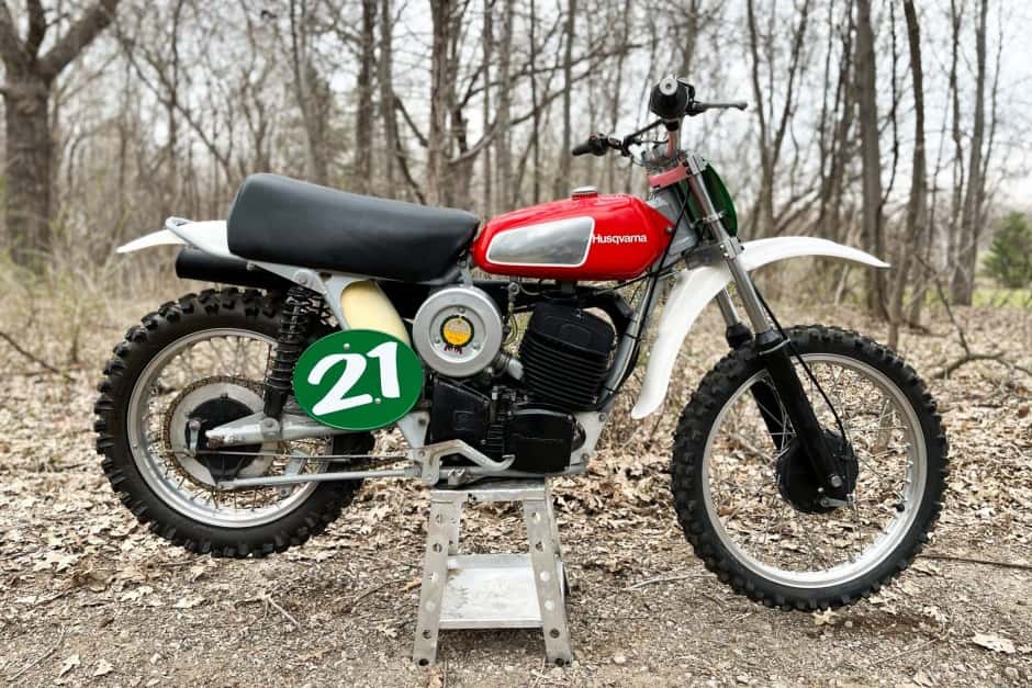 1975 Husqvarna WR sold for $3,575