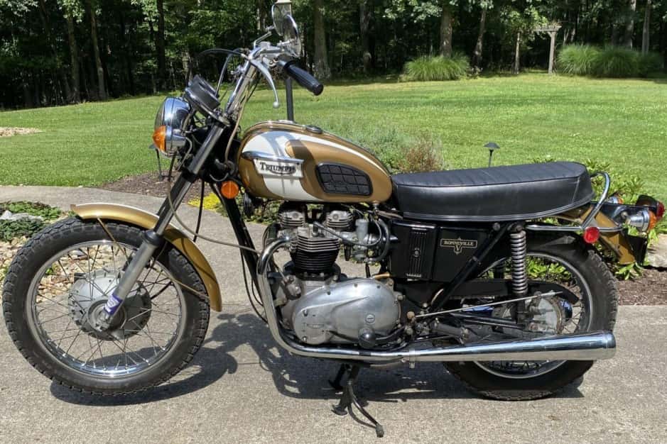 1972 Triumph Bonneville T120 sold for $6,600