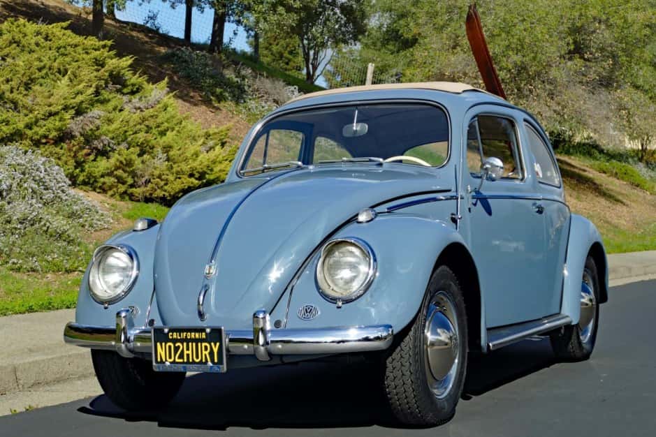 1958 Volkswagen Beetle (1958-1979) sold for $19,753