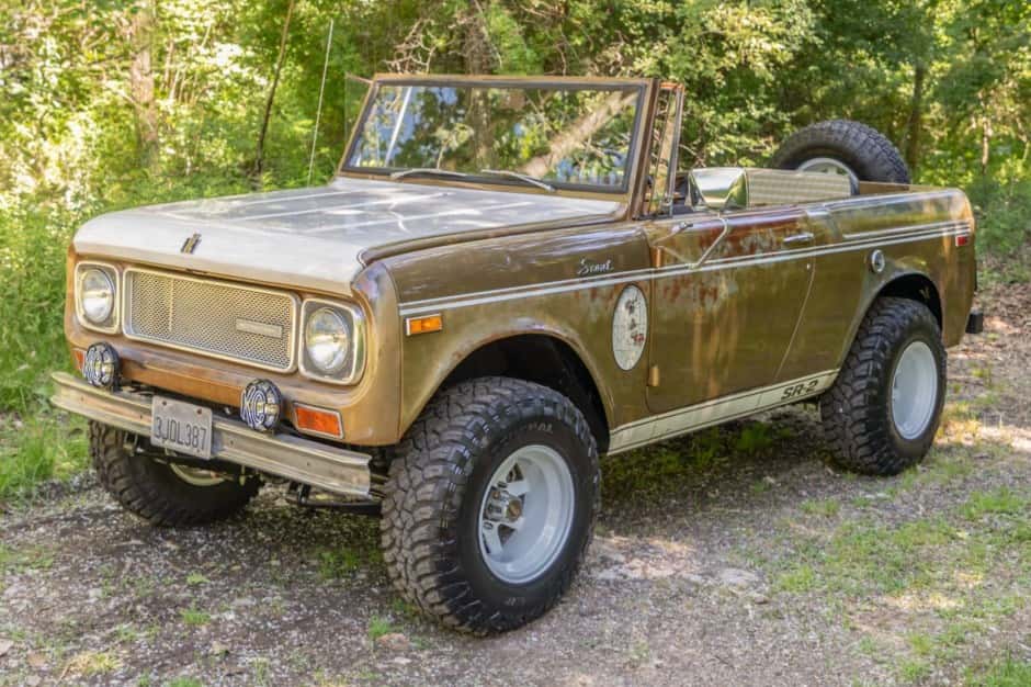 1970 International Harvester Scout sold for $22,000