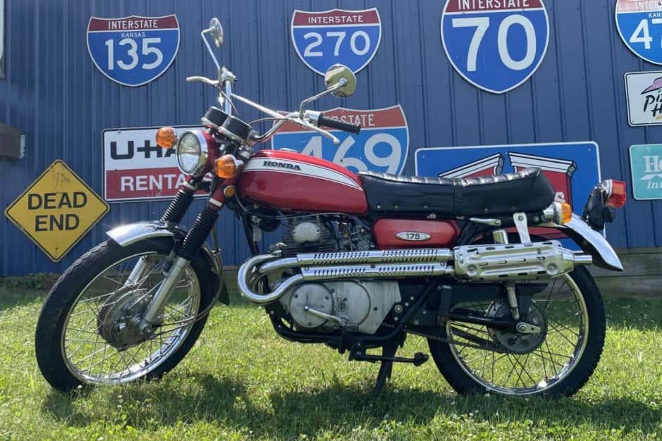 1970 Honda CB175 & CL175 sold for $2,000