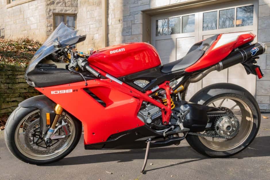 2008 Ducati 1098 sold for $16,300