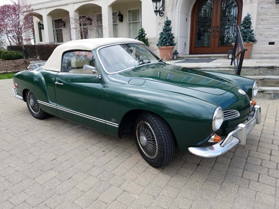 1969 Volkswagen Karmann Ghia sold for $23,250