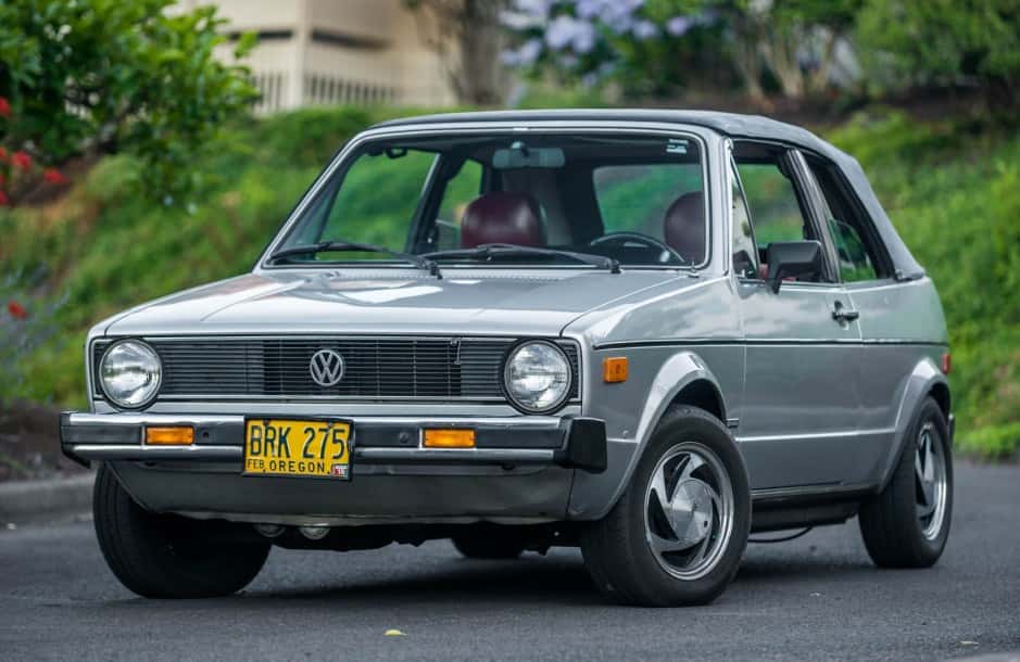 1980 Volkswagen Golf/Rabbit Cabriolet sold for $2,700
