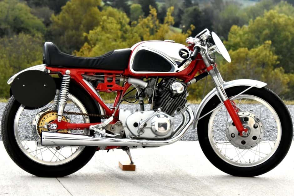 1963 Honda Dream, CB77 Super Hawk, & CL77 Scrambler sold for $13,000