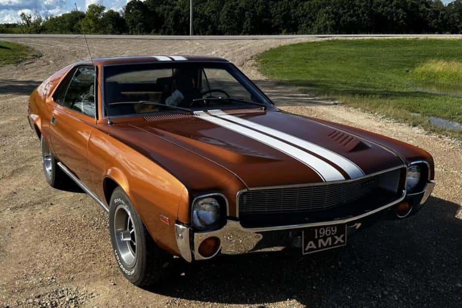 1969 AMC AMX sold for $32,000
