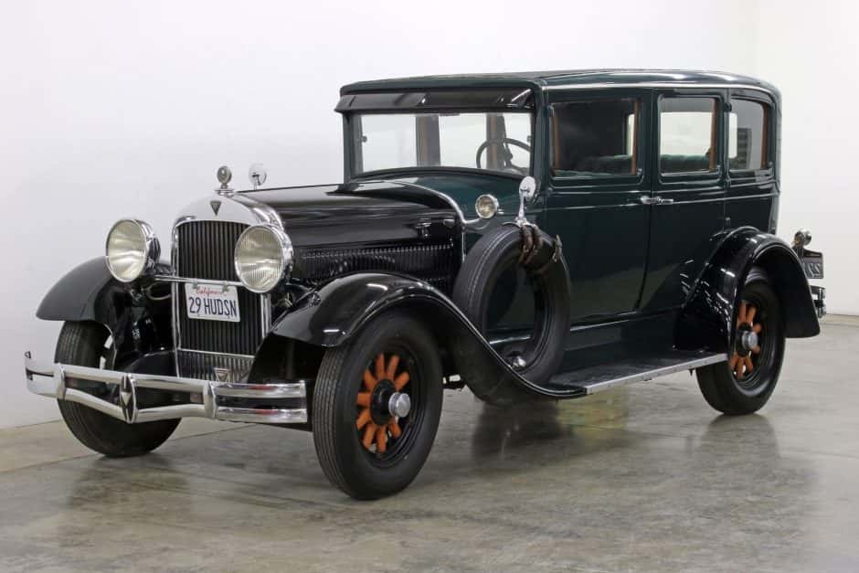 1929 Hudson Super Six sold for $25,500