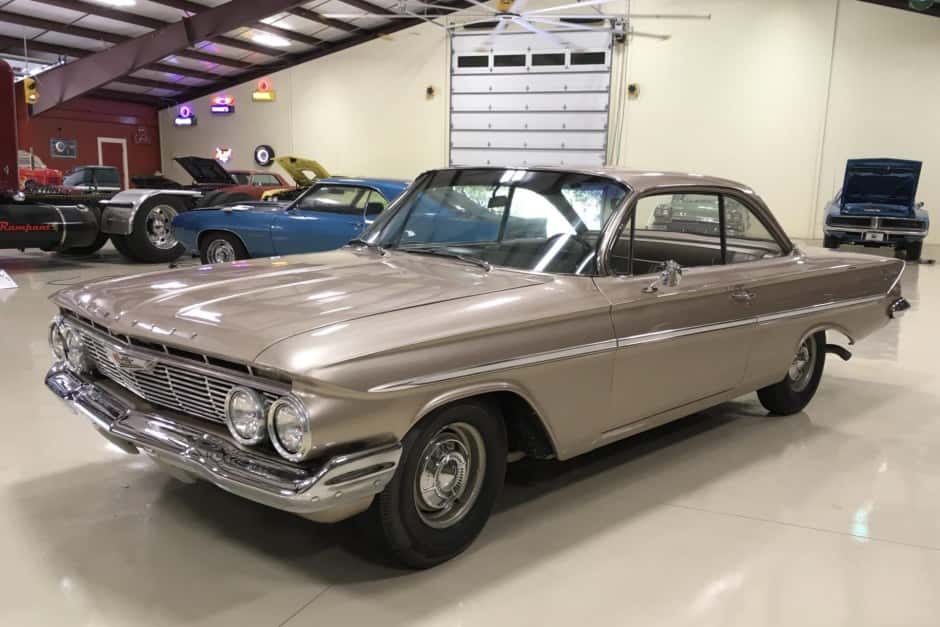 1961 Chevrolet Bel Air sold for $43,600