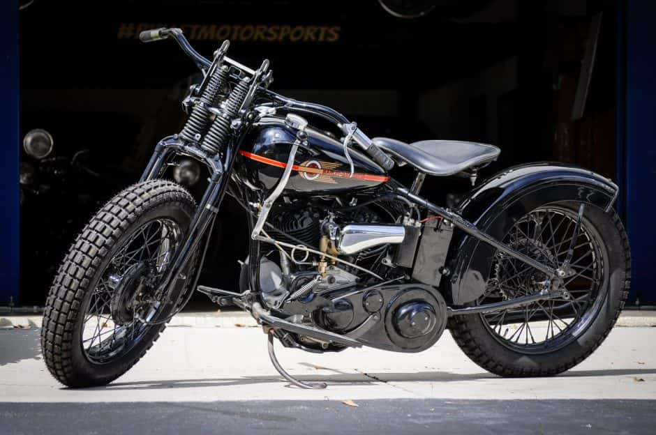 1938 Harley-Davidson 45 Flathead (1929-1975) sold for $19,250