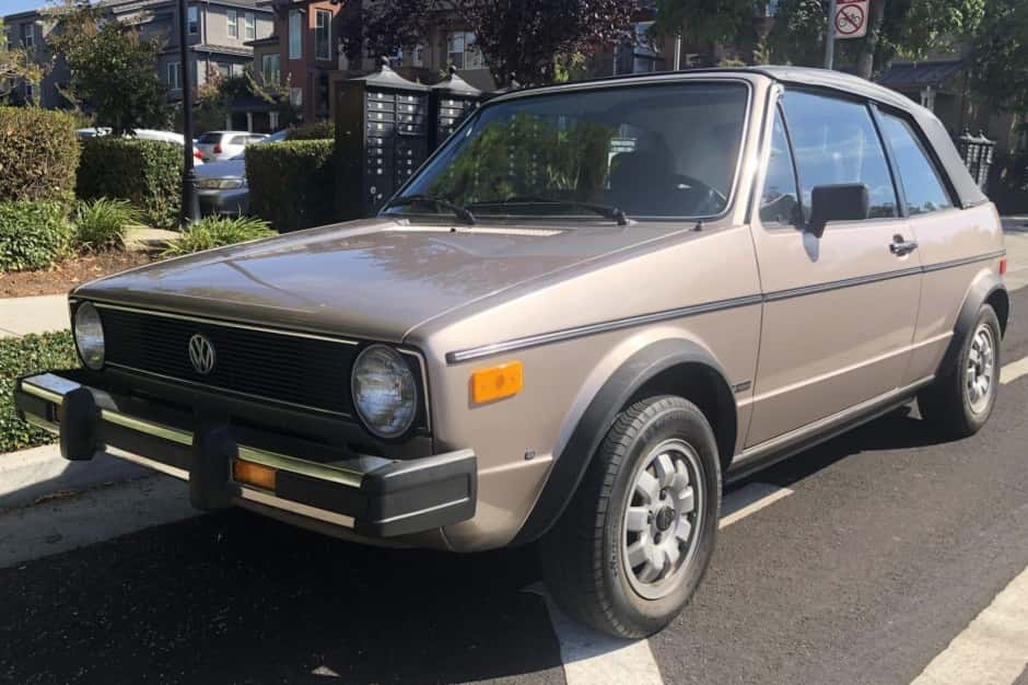 1984 Volkswagen Golf/Rabbit Cabriolet sold for $19,000
