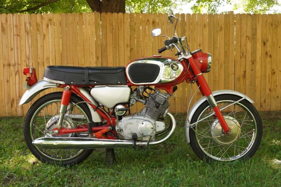 1965 Honda CB160 & CL160 sold for $3,100