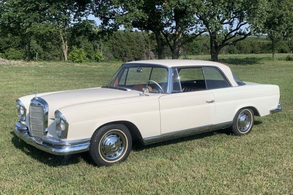 1962 Mercedes-Benz W111 Coupe & Cabriolet sold for $32,000