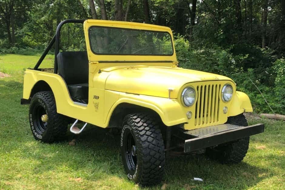 1955 Jeep CJ-5 sold for $6,152