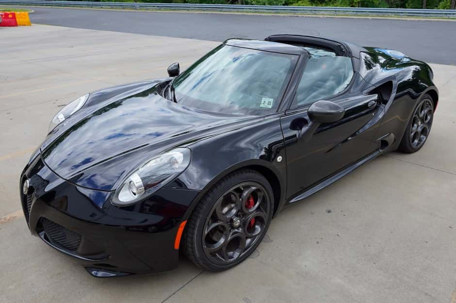 2016 Alfa Romeo 4C sold for $54,500