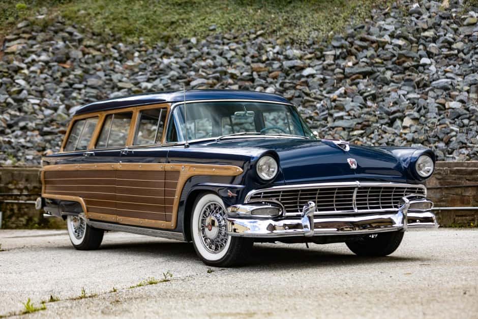 1956 Ford Country Squire sold for $60,000