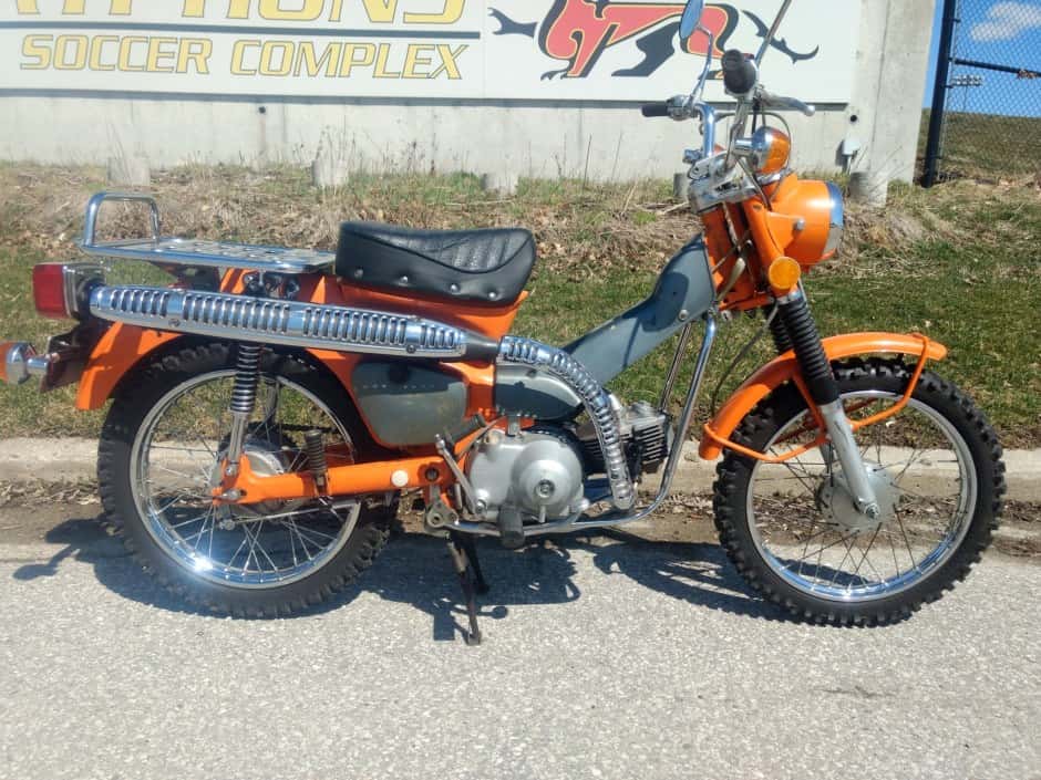 1974 Honda CT90 sold for $2,500
