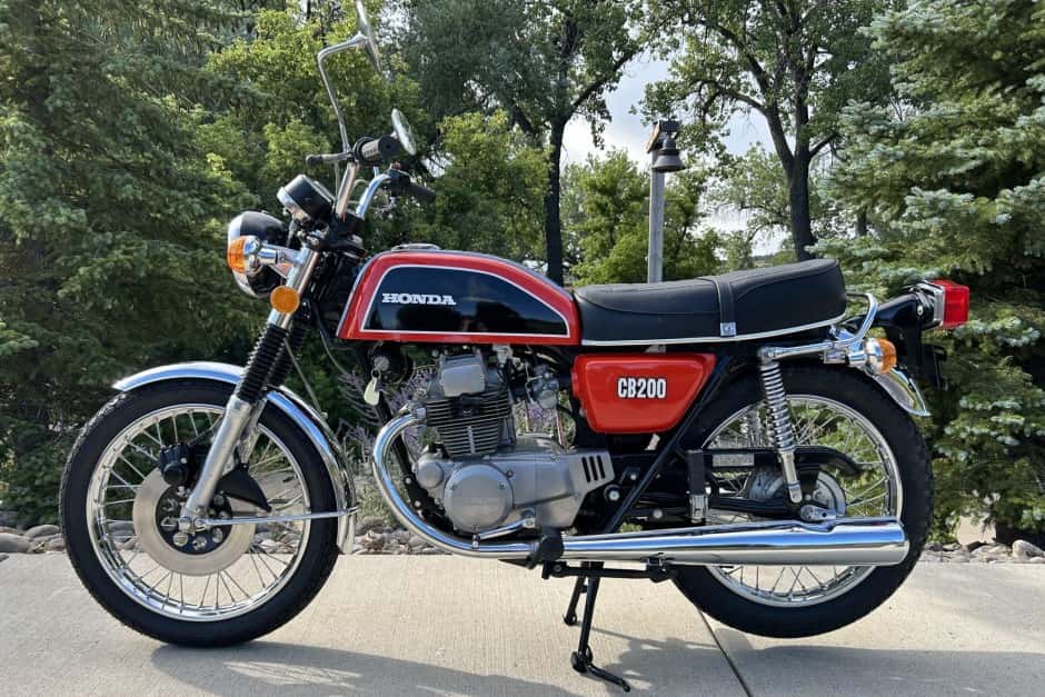 1974 Honda CB200 & CL200 sold for $5,500