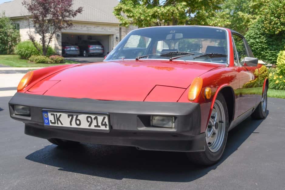 1976 Porsche 914 1.7/1.8/2.0 sold for $13,251