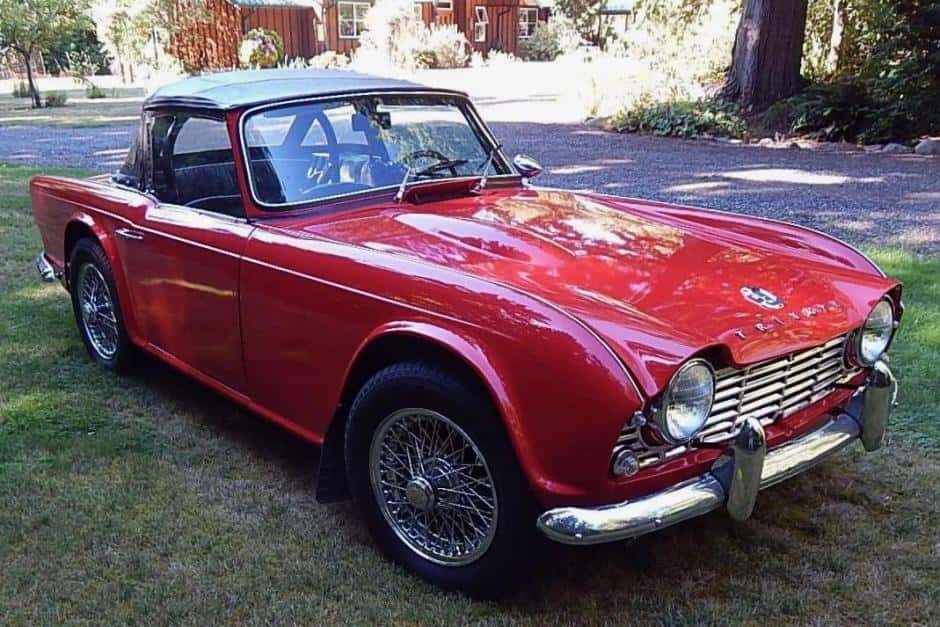 1962 Triumph TR4 sold for $19,053