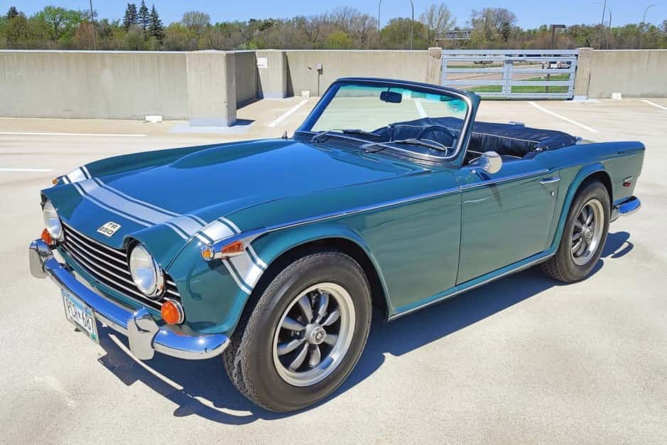 1968 Triumph TR5 & TR250 sold for $41,500