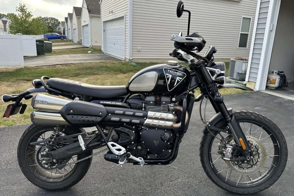 2021 Triumph Scrambler sold for $14,250