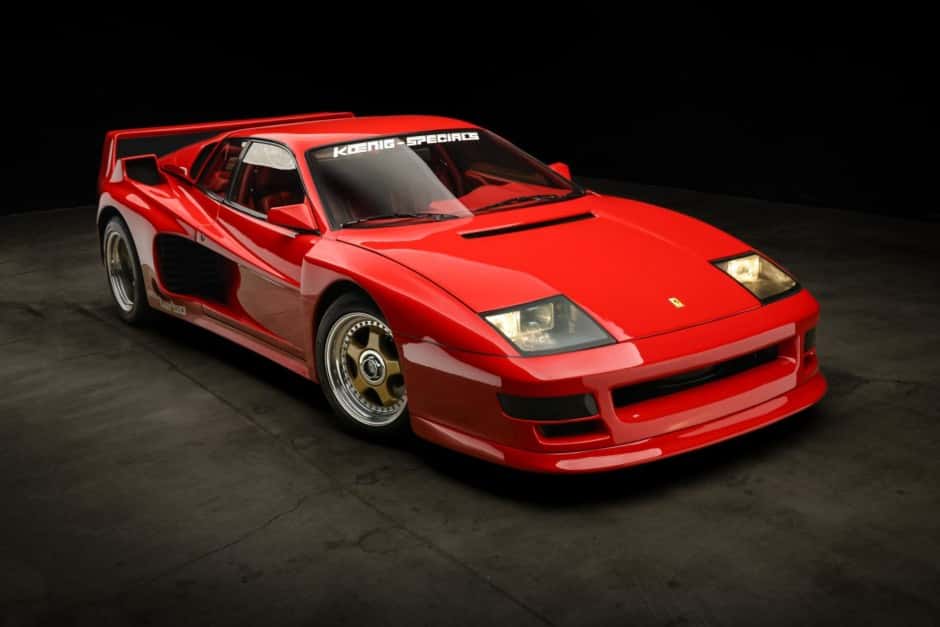 1985 Ferrari Testarossa sold for $525,000