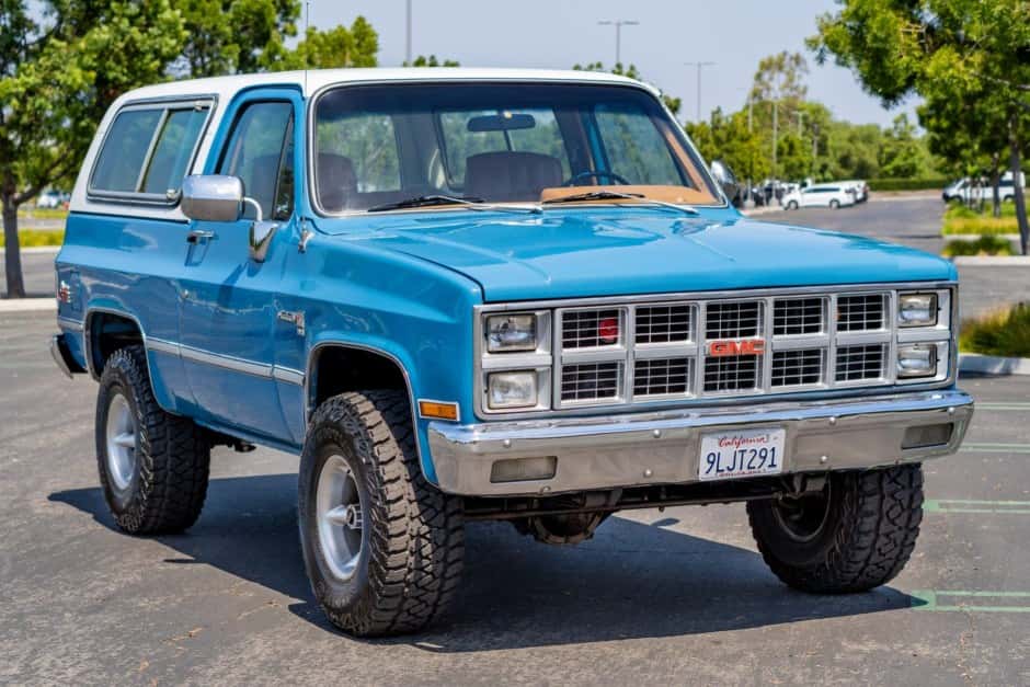 1981 GMC Jimmy (1973-1991) sold for $20,600