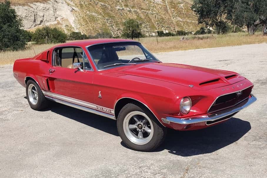 1968 Shelby Mustang GT350 & GT500 sold for $153,500