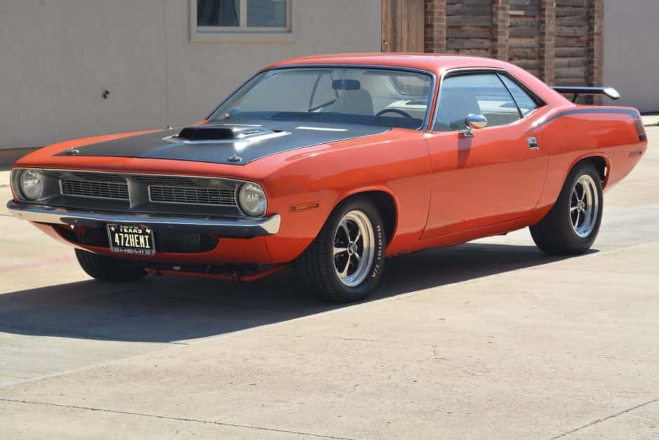 1970 Plymouth Barracuda sold for $52,500