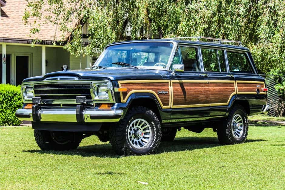 1989 Jeep SJ Grand Wagoneer sold for $40,000